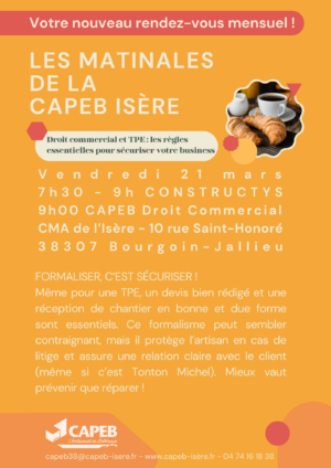 MatinalesCAPEB - Affiche21.03.25